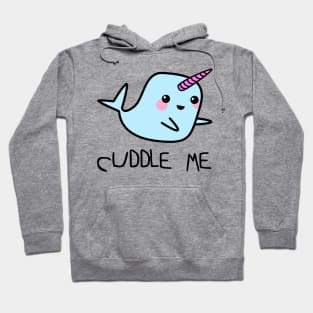 Unicorn whale - cuddle me Hoodie